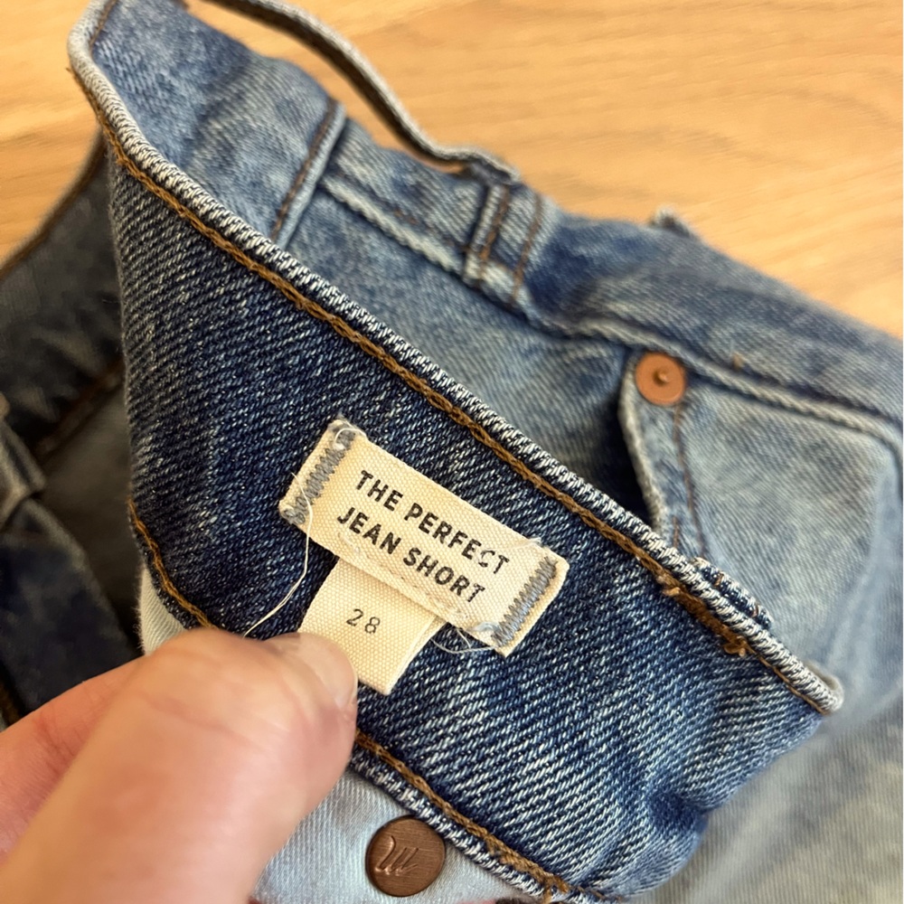 Madewell Perfect Denim Shorts - Picture 2 of 4